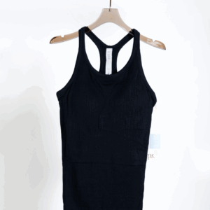 Black PS Razor Back Tank