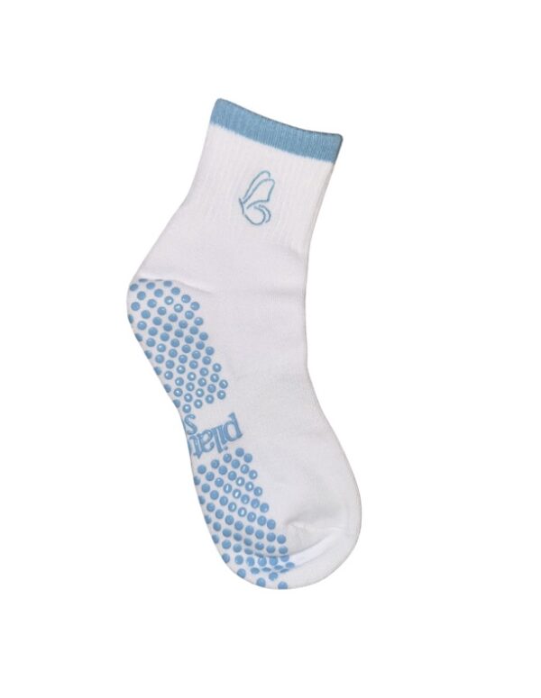 The PS Blue Butterfly Grip Sock - Image 2