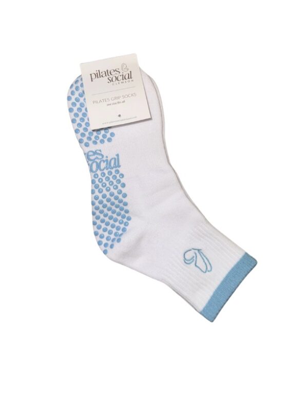 The PS Blue Butterfly Grip Sock - Image 3