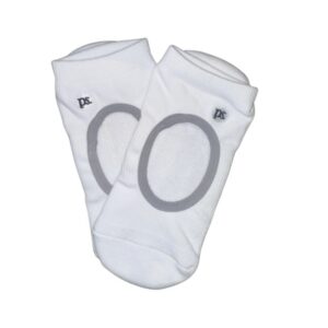 The PS White Ankle Grip Sock