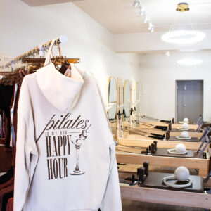 Pilates is My New Happy Hour Ivory Sweatshirt5