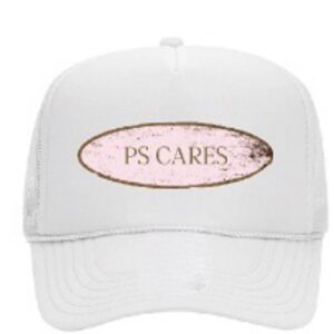White PS Cares Hat